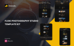 Floki – Photography Studio Elementor Template Kit