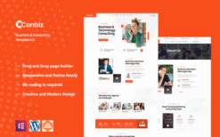 Conbiz – Consultancy & Business Elementor Template Kit