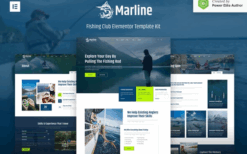 Marline – Fishing & Hunting Club Elementor Template Kit