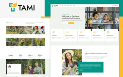 Tami – Landscape & Gardening Elementor Template Kit