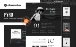 Pyro – Witer Portfolio Elementor Template Kit