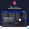 Microtech – Tech Business Elementor Template Kit