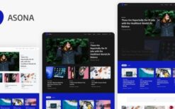 Asona (v1.3) Creative Minimal Blog and Magazine WordPress Theme