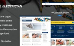 Electrician v1.0 Electrical And Repair Service WordPress Theme