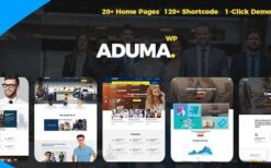 Aduma v1.4 Consulting, Finance, Business WordPress Theme