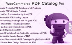 WooCommerce PDF Catalog Pro v2.3.0