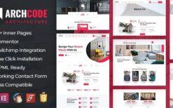 Archcode v1.3 Architect Design WordPress Theme