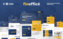 FinOffice – Finance & Accounting Elementor Template Kit