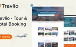 Travlio v1.0.4 Travel Booking WordPress Theme