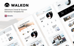 WalkOn – Adventure Travel & Tourism Elementor Template Kit