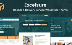 Excelsure (v1.3) Courier Delivery WordPress Theme