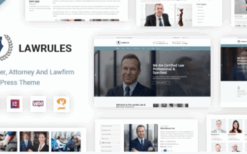 Lawrules (v1.3) Lawyer WordPress Theme