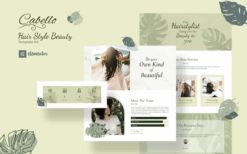 Cabello – Professional Stylist Elementor Template Kit