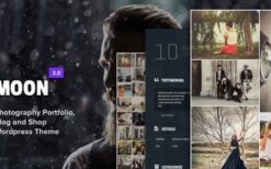 Moon (v5.0.7) Photography Portfolio Theme for WordPress