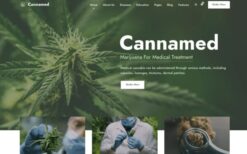 Cannamed v1.0.5 Cannabis & Marijuana WordPress