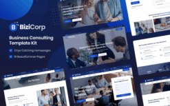 BiziCorp – Business Consulting Template Kit