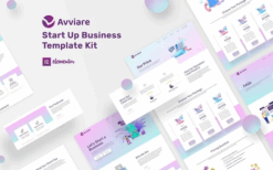 Avviare Start Up Business Elementor Template Kit