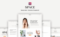 Space – Beauty Salon Elementor Template Kit