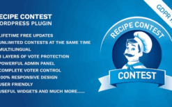 Recipe Contest WordPress Plugin (v1.1)