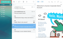 Afterlogic Aurora Corporate (v9.8.1) Groupware system for businesses & providers