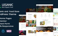 Leganic v1.8 Organic and Food Store WordPress Theme