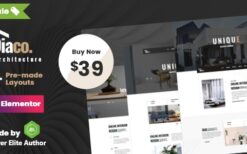 Diaco (v2.1) Architecture & Interior Design Elementor WordPress Theme