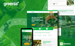 Greenia – Landscape & Gardening Elementor Template Kit