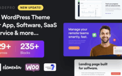ShadePro (v3.6.5) Startup & SaaS WordPress Theme
