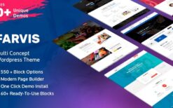 Farvis (v1.4.0) Multipurpose WordPress Theme