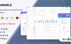 Minible – Node.js Admin & Dashboard Template