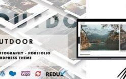 Outdoor v3.9.7 Creative Photography / Portfolio WordPress Theme