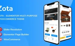 Zota (v1.3.15) Elementor Multi-Purpose WooCommerce Theme