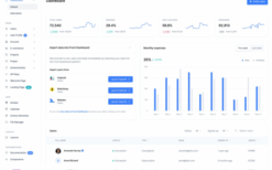 Front v2.1.1 Admin & Dashboard Template