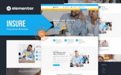 Insure – Insurance Business Elementor Template Kit