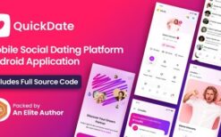 QuickDate Android v3.4 – Mobile Social Dating Platform Application