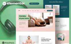 Suki – Meditation Channel Elementor Template Kit