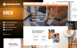 Oren – Creative Business Elementor Template Kit