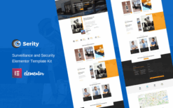 Serity – CCTV & Security Cameras Elementor Template Kit