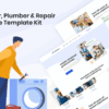 Handyman | Builder Plumber & Repair Service Elementor Template Kit
