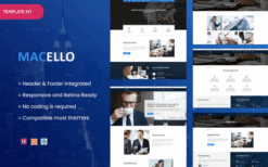 Macello – Business Consulting & Accounting Elementor Template Kit