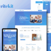 WriteKit – Content Writing Services Agency Elementor Template Kit