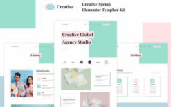 Creativa – Creative Agency Elementor Template Kit