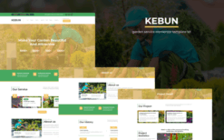Kebun – Garden Service Elementor Template Kit