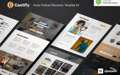 Castify – Audio Podcast Elementor Template Kit