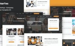 StarTec – Saas Elementor Template Kit