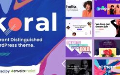 Koral (v2.3.1) Multi-Concept WordPress Theme