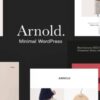 Arnold v.2.5.0 Minimal Portfolio Theme