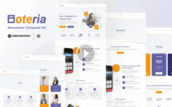 Hoteria – Hotel Service Elementor Template Kit