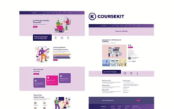 CourseKit – Online e-Learning Elementor Template Kit