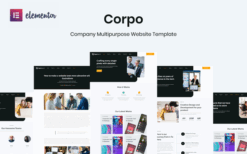 Corpo – Corporate Business Elementor Template Kit